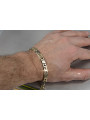 Bracelet ★ en or rose jaune russiangold.com ★ Or 585 333 Prix bas