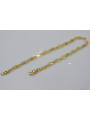 Italienisches gelbes 14-Karat-Gold New Rope Singapore Diamantschliff-Armband hohl cb076y