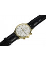 Yellow 14k 585 gold men's watch Geneve mw005y