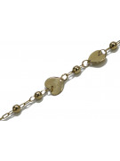 Yellow rose gold bracelet ★ russiangold.com ★ Gold 585 333 Low price