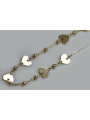 Yellow rose gold bracelet ★ russiangold.com ★ Gold 585 333 Low price