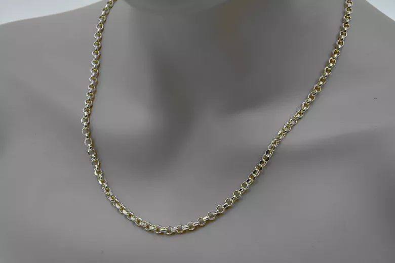 Yellow rose gold chain ★ russiangold.com ★ Gold 585 333 Low price