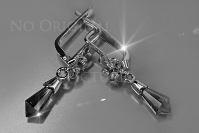 Russische Sowjetische Rose Pink 14k 585 Gold Ohrringe vec105 Alexandrit Rubin Smaragd Saphir ...