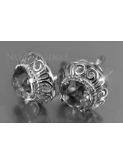 Boucles d’oreilles en or rose soviétique russe 14k 585 vec183 alexandrite rubis émeraude saphir ...