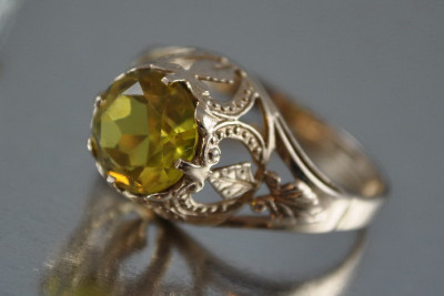 Російська радянська троянда рожева 14к 585 золоті сережки vec188 александрит рубіновий смарагдовий сапфір ...