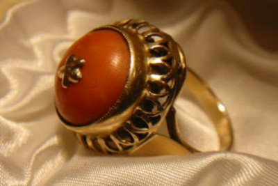 Руски съветски розово розово 14k 585 златни обеци vec189 александрит рубин изумруден сапфир ...