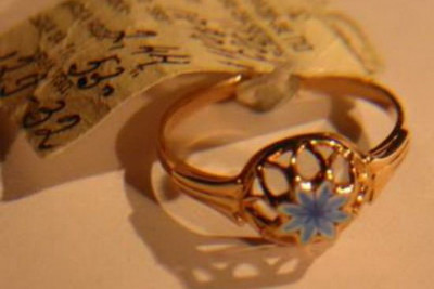 Vintage rose pink 14k 585 gold earrings vec190 alexandrite ruby emerald sapphire ...