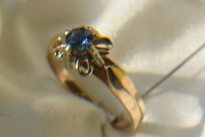 Rusă sovietică a crescut roz 14k 585 cercei de aur vec190 alexandrit rubin smarald safir ...