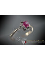 Boucles d’oreilles en or rose soviétique russe 14k 585 vec193 alexandrite rubis émeraude saphir ...