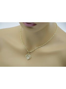 Gold pendant ★ zlotychlopak.pl ★ Gold sample 585 333 low price