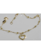 Yellow rose gold bracelet ★ russiangold.com ★ Gold 585 333 Low price