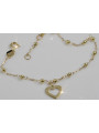 Yellow rose gold bracelet ★ russiangold.com ★ Gold 585 333 Low price