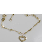 Yellow rose gold bracelet ★ russiangold.com ★ Gold 585 333 Low price