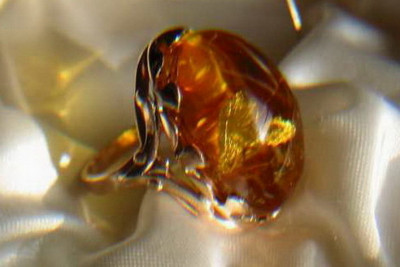 Винтажное кольцо из розового золота 14к 585 с натуральным я vrab009
