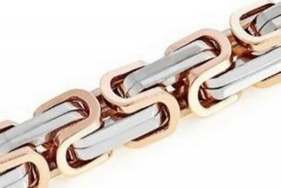 Cadena de oro soviética rosa rusa