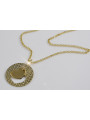 Colgante ★ de oro zlotychlopak.pl ★ Sello de oro 585 333 bajo precio