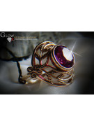 Russian Soviet rose 14k 585 gold Alexandrite Ruby Emerald Sapphire Zircon ring  vrc065