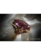 Russe soviétique rose 14k 585 or Alexandrite Rubis Émeraude Saphir Zircon bague vrc082