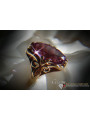 Russian Soviet rose 14k 585 gold Alexandrite Ruby Emerald Sapphire Zircon ring  vrc082