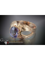 Russe soviétique rose 14k 585 or Alexandrite Rubis Émeraude Saphir Zircon bague vrc135