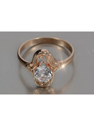 Russie soviétique rose 14k 585 or Alexandrite rubis émeraude saphir Zircon bague vrc358