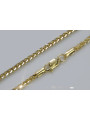 Yellow white 585 14k bicolor gold Spiga chain cc036yw