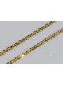 Yellow white 585 14k bicolor gold Spiga chain cc036yw