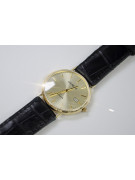 Reloj de oro para hombre Geneve ★ zlotychlopak.pl ★ Pureza de oro 585 333 Precio bajo!