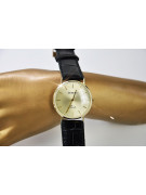 Gold men's watch Geneve ★ zlotychlopak.pl ★ Gold purity 585 333 Low Price!