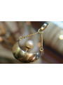 "Vintage-Inspired 14K 585 Rose Gold Pearl Pendant" vppr003