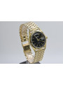 Gold men's watch Geneve ★ zlotychlopak.pl ★ Gold purity 585 333 Low Price!