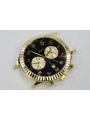 Gold men's watch Geneve ★ zlotychlopak.pl ★ Gold purity 585 333 Low Price!