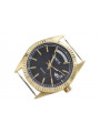 Reloj de oro para hombre Geneve ★ https://zlotychlopak.pl/es/ ★ Pureza del oro 585 333 ¡Precio bajo!