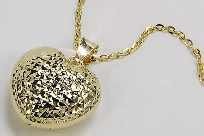 Pendentif ★ en or zlotychlopak.pl ★ Echantillon d’or 585 333 prix bas