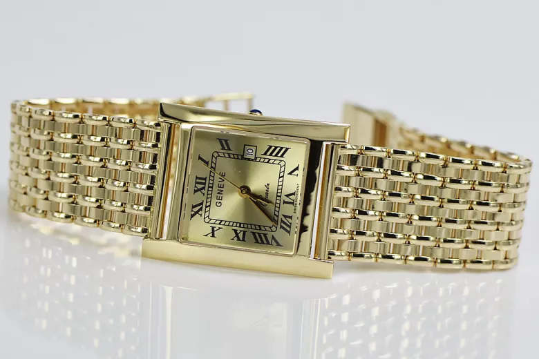 Geneve italy best sale gold watch