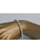 Bracelet Bizantine en argent sterling 925 cb014s