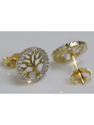 Gold earrings ★ zlotychlopak.pl ★ Gold sample 585 333 Low price!