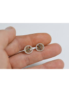 Boucles d’oreilles en or zlotychlopak.pl ★ Échantillon d’or ★ 585 333 Prix bas!