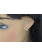 Boucles d’oreilles en or zlotychlopak.pl ★ Échantillon d’or ★ 585 333 Prix bas!