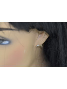 Gold earrings ★ zlotychlopak.pl ★ Gold sample 585 333 Low price!