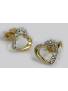 Boucles d’oreilles en or zlotychlopak.pl ★ Échantillon d’or ★ 585 333 Prix bas!