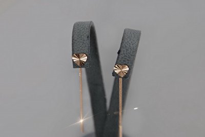 Gold earrings ★ zlotychlopak.pl ★ Gold sample 585 333 Low price!