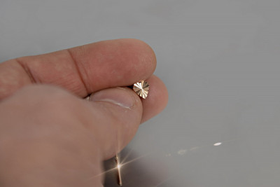 Boucles d’oreilles en or zlotychlopak.pl ★ Échantillon d’or ★ 585 333 Prix bas!