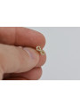 Gold Ohrringe ★ zlotychlopak.pl ★ Gold Probe 585 333 Niedriger Preis!