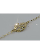 Bracelet italien 14k 585 en or cb072