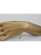 Pulsera italiana de oro 14k 585 cb072