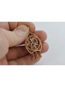 "Ornements Vintage en Or Rose 14 Carats 585, Pas de Pierres" vpn020