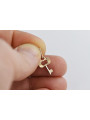 "Original Vintage Rose Pink 14K Gold Key Pendant, Stone-Free" vpn049