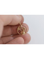 "Ornement Vintage Original en Or Rose 14 Carats 585, Pas de Pierres" vpn050