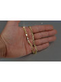 Yellow rose gold chain ★ russiangold.com ★ Gold 585 333 Low price